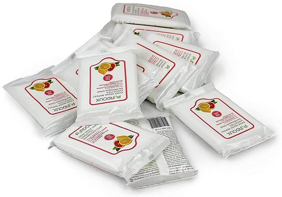 Purdoux Travel CPAP Mask Wipes - 12 pack