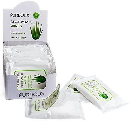 Purdoux Travel CPAP Mask Wipes - 12 pack