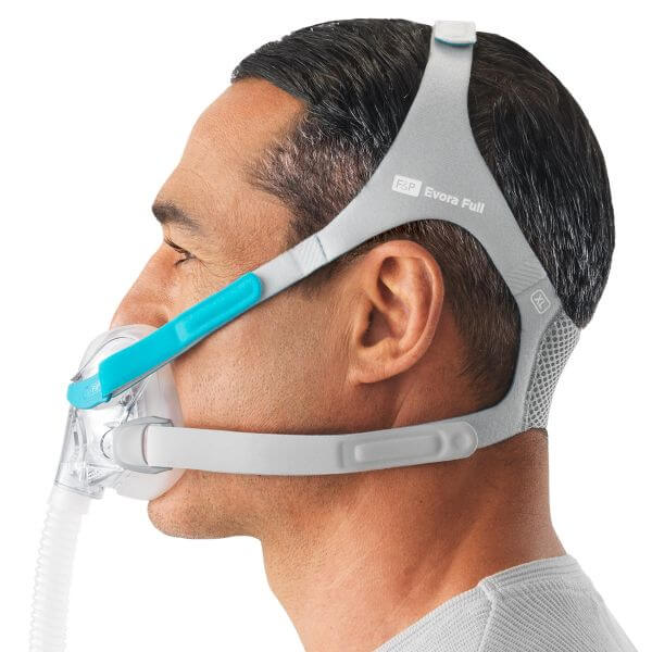 F&P Evora Full Face CPAP Mask with Headgear