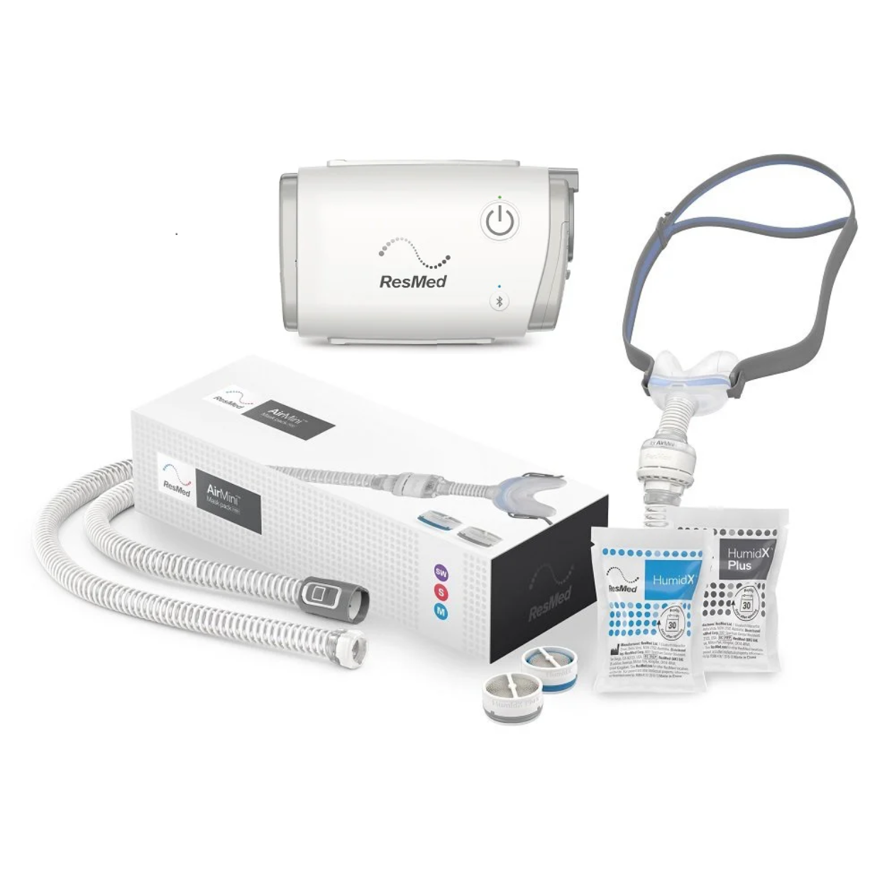Kit de configuration de masque AirMini™ avec masque CPAP nasal AirFit™ N30