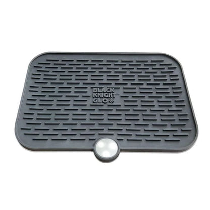 Black Knight GLO - Protection de table de chevet avec lumière incluse
