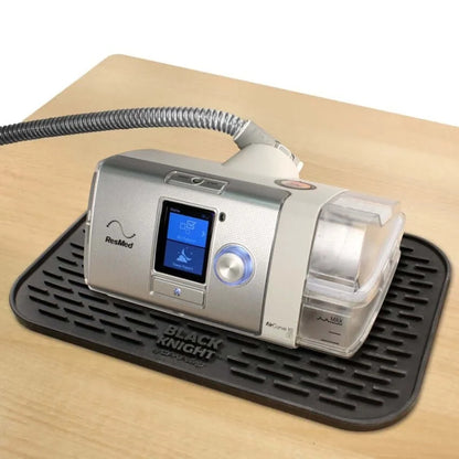 Black Knight Plus Silicone Mat Protector for CPAP Machines
