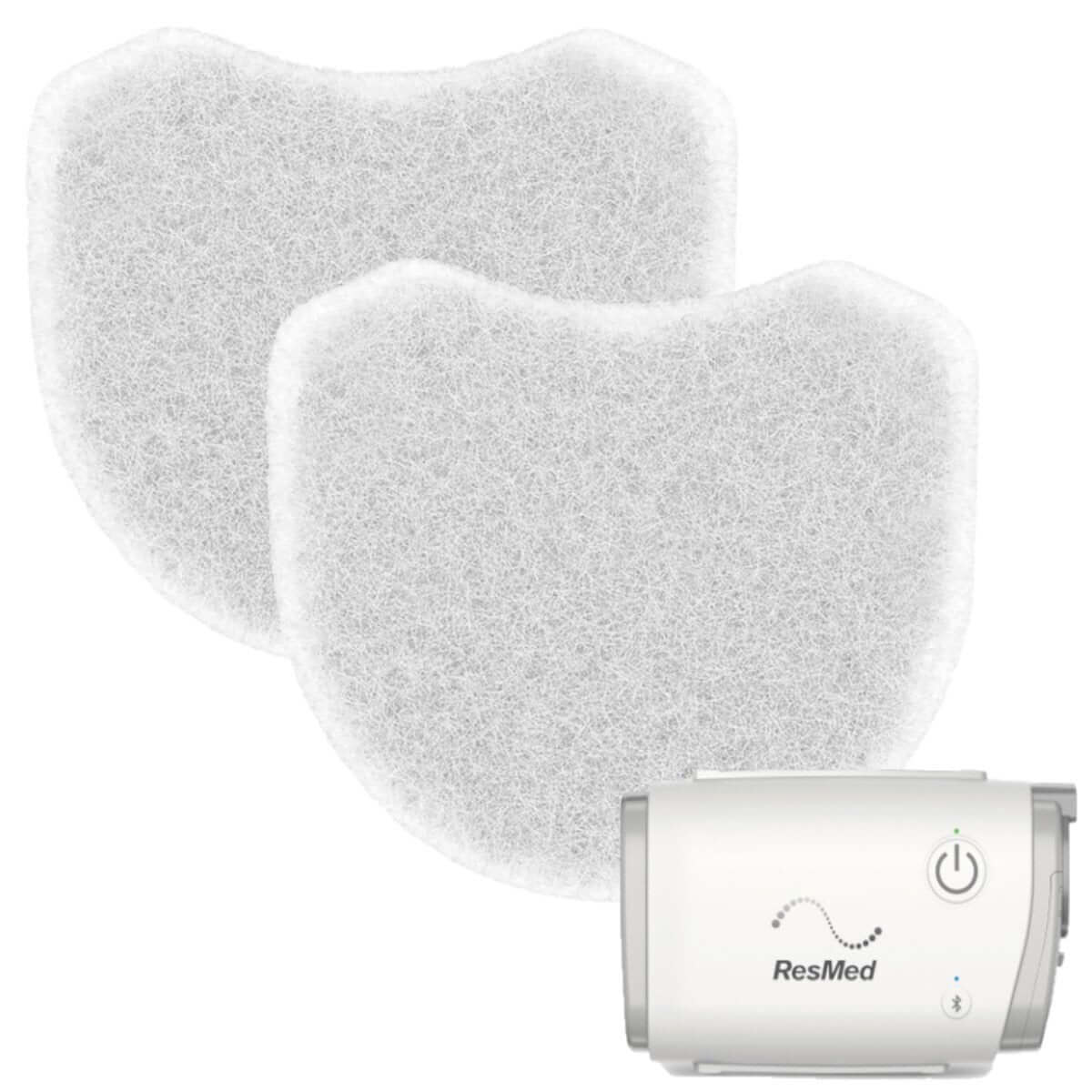 
                  
                    AirMini 2 Pack Disposable Filters For Travel CPAP By ResMed
                  
                